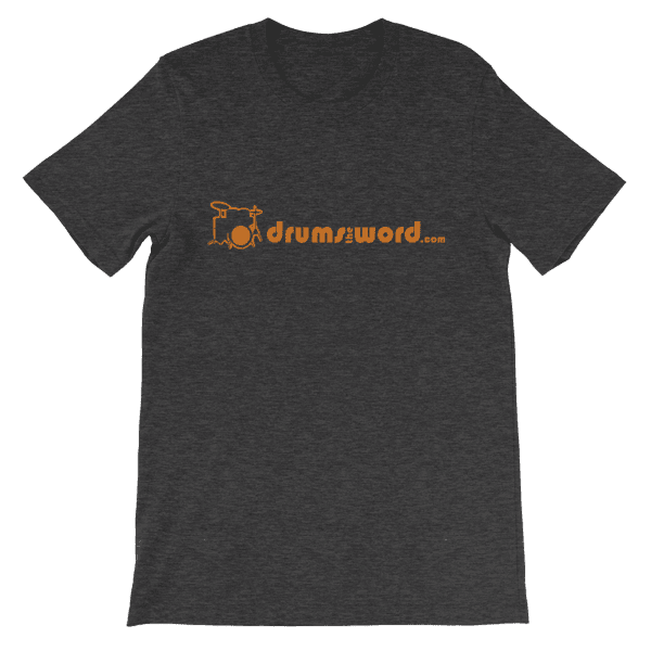 DrumsTheWord Logo T-Shirt (Various Colours) 1 DrumsTheWord.com Logo T-shirt