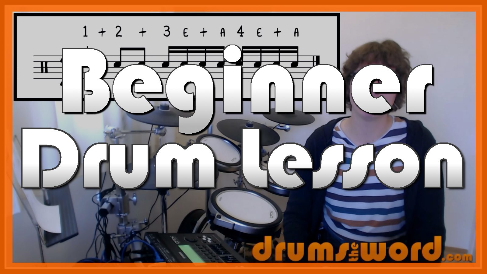 How To Read DRUM Music - (Part 1 of 3) Free Video Drum Lesson (Drum Notation)