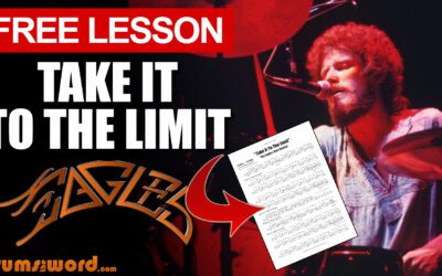 “Take It To The Limit” (The Eagles) FULL SONG LESSON | Free Drum Lesson & Sheet Music (Don Henley)