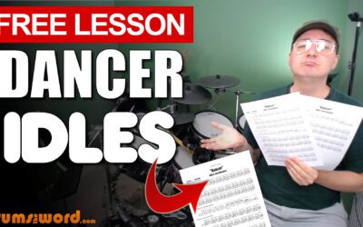 “Dancer” (Idles) FULL SONG LESSON | Free Drum Lesson & Sheet Music (Jon Beavis)