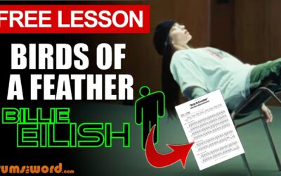 “Birds Of A Feather” (Billie Eilish) FULL SONG | Free Drum Lesson & Sheet Music (Andrew Marshall)