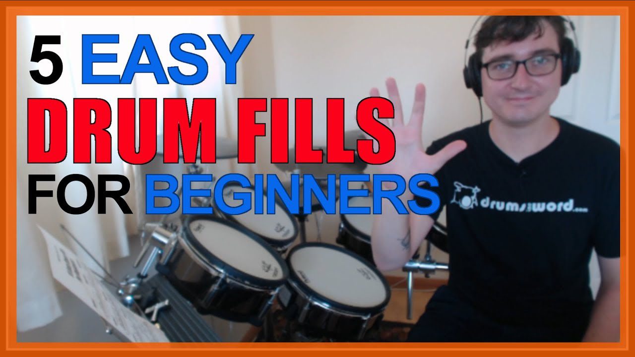 Five Easy Drum Fills For Beginners (Free Video Drum Lesson & Sheet Music)
