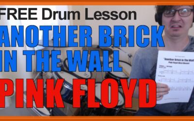 “Another Brick In The Wall” (Pink Floyd) MINI-SONG LESSON | Free Drum Lesson & Sheet Music (Nick Mason)
