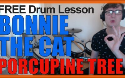 “Bonnie The Cat” (Porcupine Tree) DRUM BEAT | Free Drum Lesson & Sheet Music (Gavin Harrison)