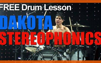 “Dakota” (Stereophonics) FULL-SONG LESSON | Free Drum Lesson & Sheet Music (Javier Weyler)