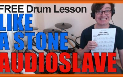 “Like A Stone” (Audioslave) MINI-SONG LESSON | Free Drum Lesson & Sheet Music (Brad Wilk)