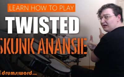 “Twisted” (Skunk Anansie) FULL SONG LESSON | Free Drum Lesson & Sheet Music (Mark Richardson)