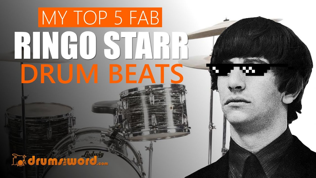 Video Thumbnail: My Top 5 Essential "Ringo Starr" Drum Beats
