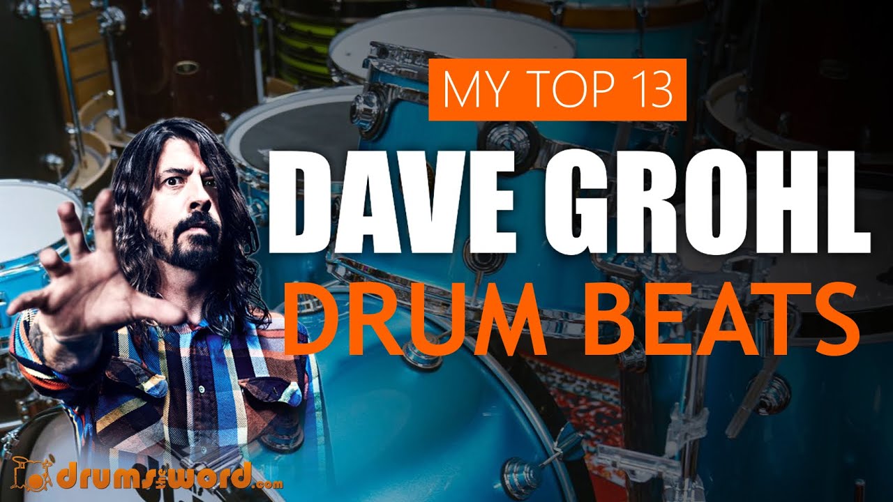 Video Thumbnail: Top 13 Essential "Dave Grohl" Drum Beats