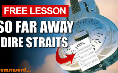 “So Far Away” (Dire Straits) MINI SONG | Free Drum Lesson & Sheet Music (Omar Hakim)