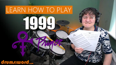 Video Thumbnail: ★ 1999 (Prince) ★ Drum Lesson PREVIEW | How To Play Song (Bobby z)
