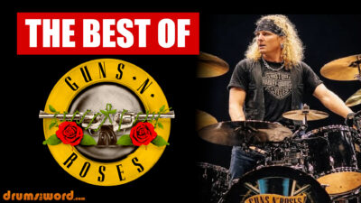Video Thumbnail: ★ Best Of Guns N' Roses ★ Video Drum Lesson Bundle Pack | How To Play SONGS (Matt Sorum & Steven Adler)